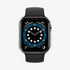 ACS05458 - Apple Watch Ultra (Apple Watch (49mm)) Case Thin Fit in black showing the front